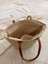 Oversized Straw Bag Paper Vacation