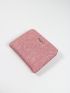 Metal Letter Decor Card Holder Denim
