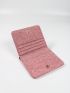 Metal Letter Decor Card Holder Denim