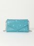 Mini Envelope Bag Rhinestone Decor Chain Strap For Prom