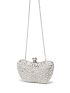 Small Box Bag Faux Pearl & Rhinestone Decor Chain Strap