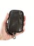 Brown Genuine Leather Key Case For Daily