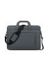 Gray Classic Briefcase Zipper