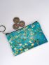 Painting Graphic Purse Coin Purse, Women's Stylish Storage Bag