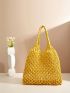 Minimalist Crochet Bag Hollow Out Design