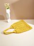 Minimalist Crochet Bag Hollow Out Design