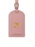 1pc Women Men Luggage Tags PU Flight Holiday Travel Accessories Suitcase Bag Name ID Address