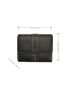 Solid Color Small Wallet Fold Over