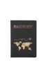 Graphic Pattern Passport Case For Travel