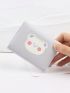 Cartoon Pattern Small Wallet Fold Over
