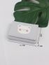 Cartoon Pattern Small Wallet Fold Over