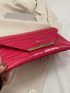 Medium Envelope Bag Crocodile Embossed