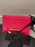 Medium Envelope Bag Crocodile Embossed