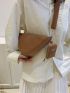 Solid Color Novelty Bag With Coin Purse