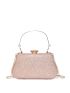 Small Box Bag Glitter & Rhinestone Decor Chain Strap