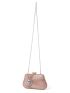 Small Box Bag Glitter & Rhinestone Decor Chain Strap