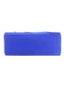 Medium Envelope Bag Floral Decor Ruched Detail For Party