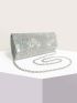 Small Envelope Bag Rhinestone Decor Glamorous For Party