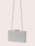 Mini Box Bag Glitter Chain Strap For Party
