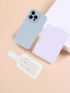 Solid Color Luggage Tag PU With Travel Boarding Passport Case