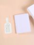 Solid Color Luggage Tag PU With Travel Boarding Passport Case