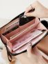 Studded Decor Women's Purse Long Zipper Women's Clutch Bag All-match 2023 New Model