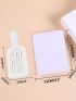 Solid Color Luggage Tag PU With Travel Boarding Passport Case