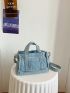 Casual Fashion Denim Women Bag Lady Handbag Denim Tote Women Shoulder Bag Denim Bag