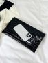 Crocodile Embossed Envelope Bag Flap Metallic PU Funky