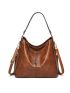 Minimalist Pu Fashion Zipper Crossbody Bag With Removable-Strap