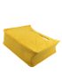 Mini Square Bag Yellow Geometric Pattern Double Handle