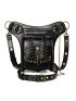 Motorcycle Rider Waist Bag Steampunk Hip Belt Bag Retro Punk Rock Bag Phone Pouch