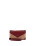 Colorblock Small Wallet Credit Card Holder For Daily
