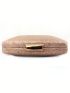 Mini Box Bag Funky Metallic Snakeskin Embossed Chain For Party
