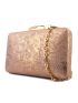 Mini Box Bag Funky Metallic Snakeskin Embossed Chain For Party