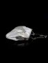 Small Ruched Bag Glamorous Rhinestone & Bow Decor Kiss Lock Chain Satin For Party