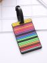 New Suitcase Color Pattern Luggage Tags Design Id Tag Luggage Label Address Holder