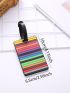 New Suitcase Color Pattern Luggage Tags Design Id Tag Luggage Label Address Holder