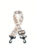 Adjustable Bag Strap Polyester Floral Pattern