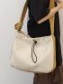 Polyester Hobo Bag Drawstring