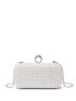 Mini Box Bag Faux Pearl Decor Chain Strap For Prom