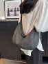 Oversized Hobo Bag Nylon Minimalist