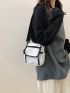 Mini Square Bag Contrast Binding