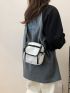 Mini Square Bag Contrast Binding