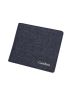 Letter Graphic Small Wallet Bifold