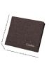 Letter Graphic Small Wallet Bifold