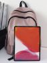 Minimalist Classic Backpack Medium Zipper Release Buckle Decor