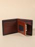 Letter Graphic Small Wallet Bifold Vintage