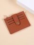 Ultra Thin Mini Business Bank Credit Card Holder Wallet Simple Small Coin Bag