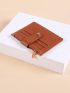 Ultra Thin Mini Business Bank Credit Card Holder Wallet Simple Small Coin Bag